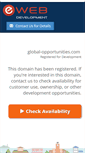 Mobile Screenshot of global-opportunities.com
